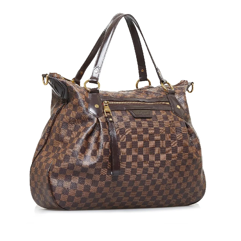 Louis Vuitton Petite Malle bags with a hard - shell structure for uniquenessLouis Vuitton Damier Ebene Evora (BRcaWR)