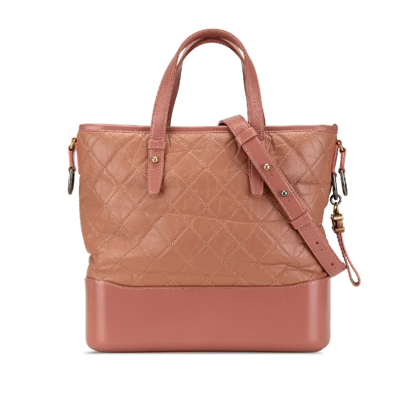 Chanel Small Crossbody Bag for TravelPink Chanel Medium Quilted Calfskin Gabrielle Shopping Satchel