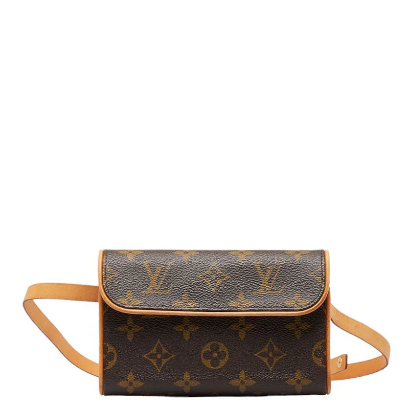 Louis Vuitton crossbody bags with a woven leather strap for textureLouis Vuitton Monogram Pochette Florentine XS Belt Bag M51855