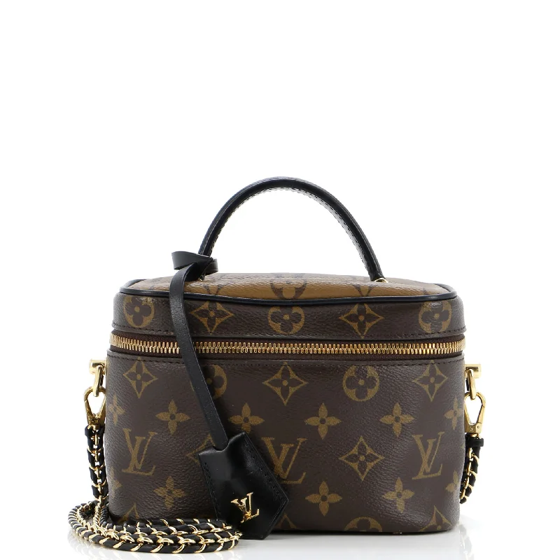 Louis Vuitton backpacks with a padded laptop compartment for travelVanity Handbag Reverse Monogram Canvas PM