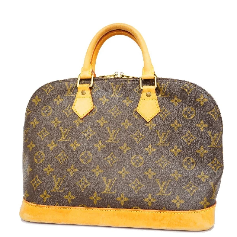 Louis Vuitton handbags with a patent - leather finish for a shiny lookLouis Vuitton Alma PM Handbag Monogram M51130