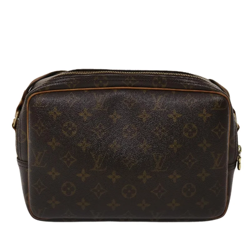 Ladies Louis Vuitton Capucines bags with gold - toned hardwareLouis Vuitton Monogram Reporter PM Shoulder Bag M45254 LV Auth 45650