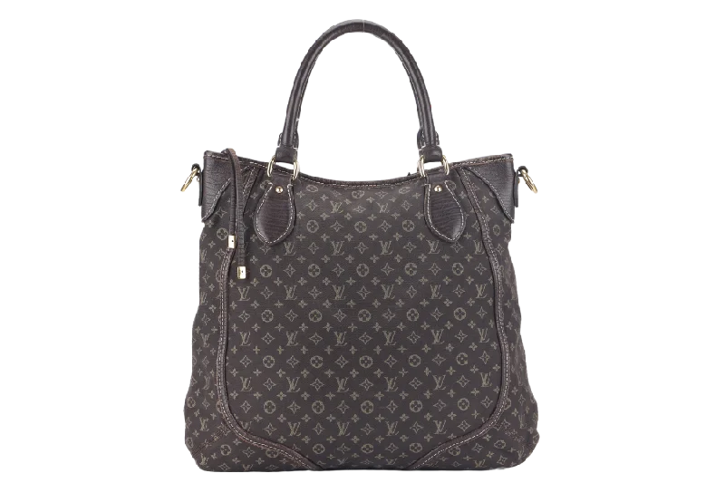 Ladies Louis Vuitton Petite Malle bags with a star - shaped charm for cutenessLOUIS VUITTON MINI LIN BASACE ANGELA (M95617) MONOGRAM CANVAS BROWN LEATHER TRIM GOLD HARDWARE WITH STRAP