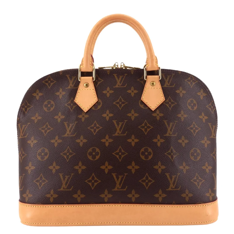 Louis Vuitton Alma bags with a detachable shoulder strap for versatilityAlma PM Monogram Canvas Bag