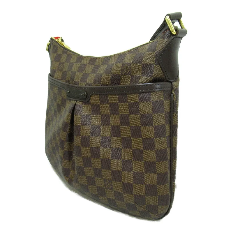 Louis Vuitton handbags with a beaded trim for a touch of glamourLOUIS VUITTON Bloomsbury Brown Ebene Damier PVC coated canvas N42251