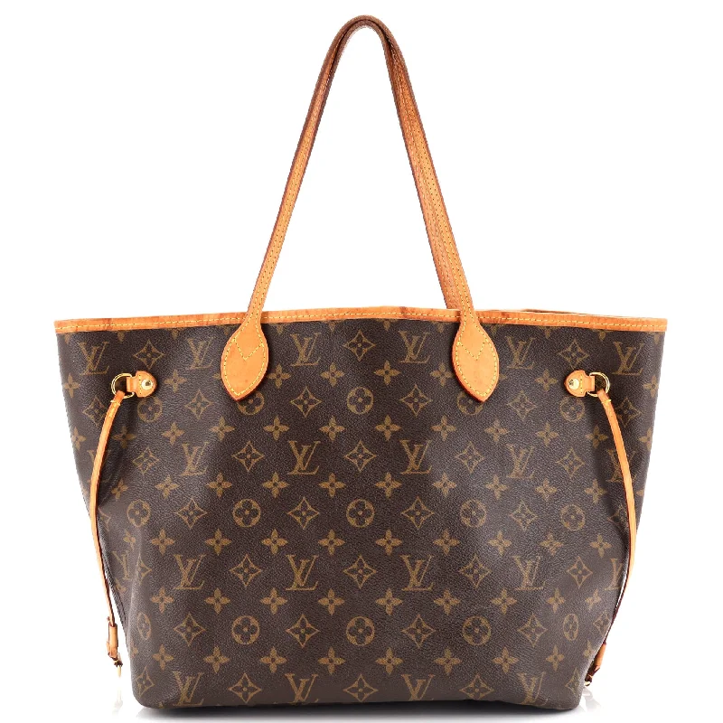 Louis Vuitton tote bags with a printed LV logo on the front for brand visibilityNeverfull NM Tote Monogram Canvas MM