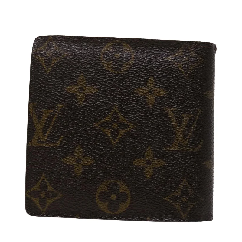 Louis Vuitton Twist bags with a crystal - embellished LV - turnlockLOUIS VUITTON Monogram Portefeuille Marco Bifold Wallet M61675 LV Auth 46562