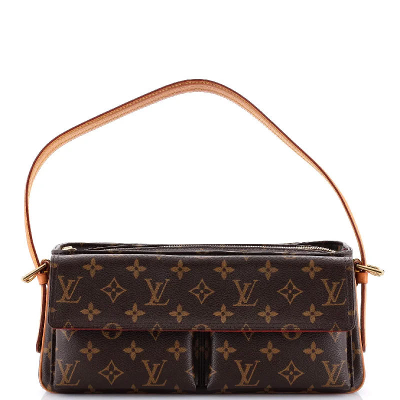 Louis Vuitton Alma bags featuring the signature top - handle designViva Cite Handbag Monogram Canvas MM