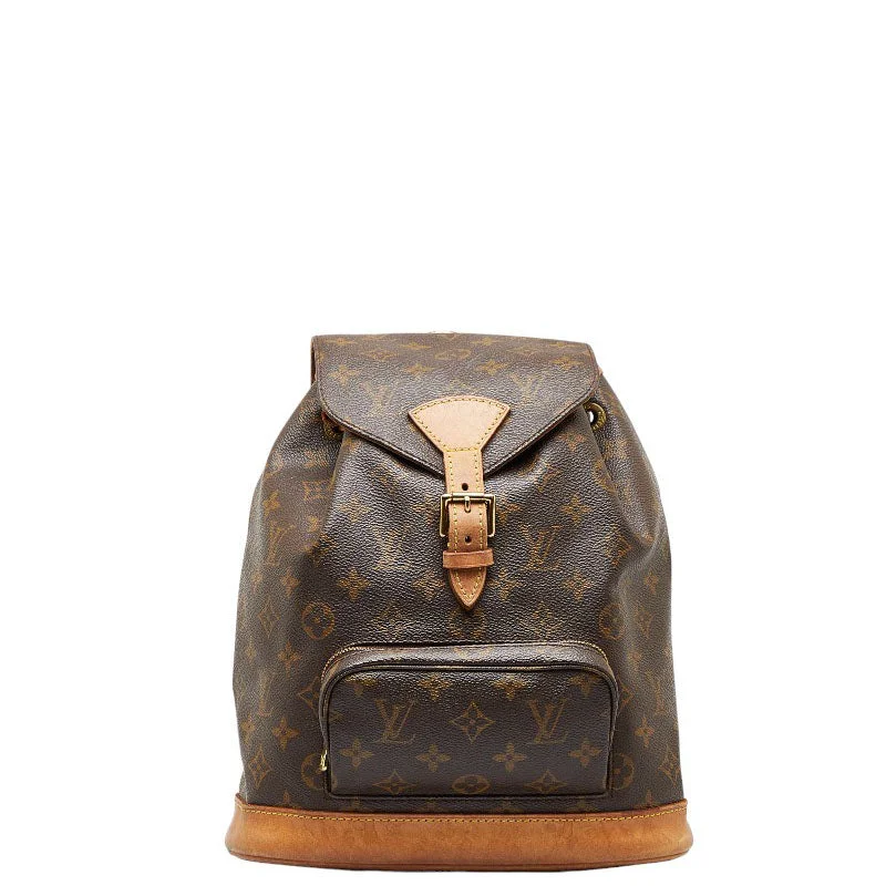 Louis Vuitton Twist bags with a crystal - embellished LV - turnlockLouis Vuitton Monogram Monsouris MM Backpack M51136