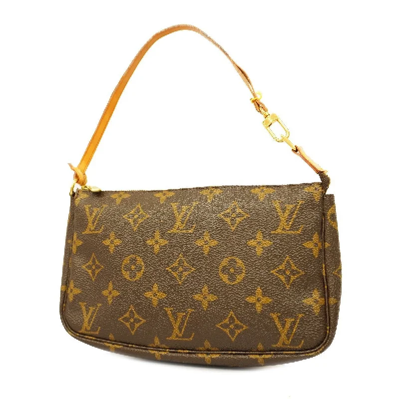 Louis Vuitton Alma bags with a monogram - embossed leather surfaceVintage Louis Vuitton Monogram Pochette Accessoires Handbag M51980