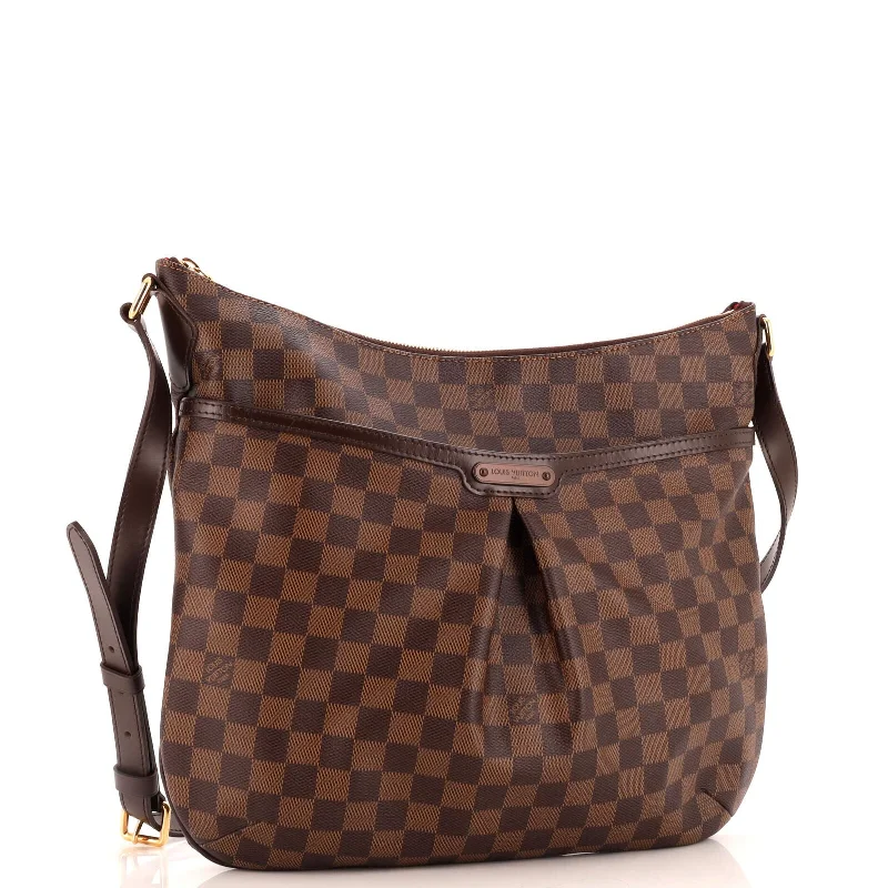 Ladies Louis Vuitton shoulder bags with a tassel decoration for charmLouis Vuitton Bloomsbury Handbag Damier