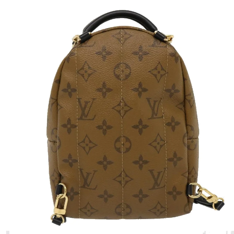 Louis Vuitton Speedy bags in monogram canvas for a classic lookLOUIS VUITTON Monogram Reverse Palm Springs Mini Backpack M42411 LV  29556A