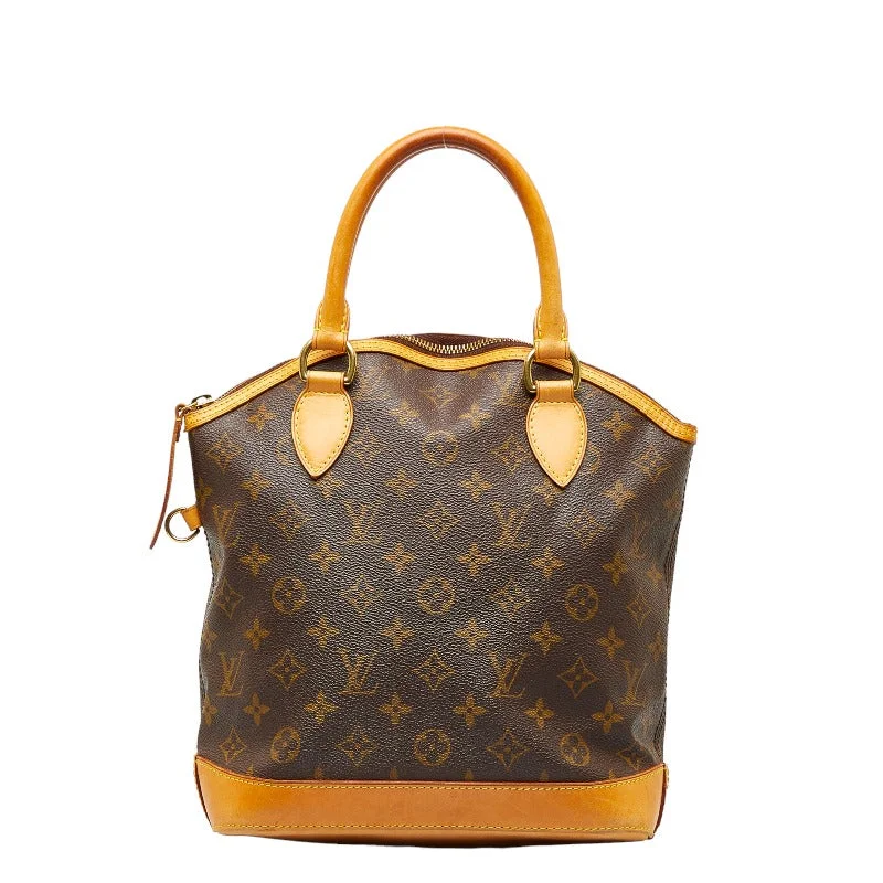 Louis Vuitton tote bags with a double - handle and shoulder - strap optionLouis Vuitton Monogram Rockit Tote Bag M40102 Brown