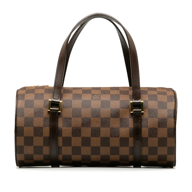 Ladies Louis Vuitton handbags with a detachable coin purse insideLouis Vuitton Damier Ebene Papillon Handbag Brown N41210