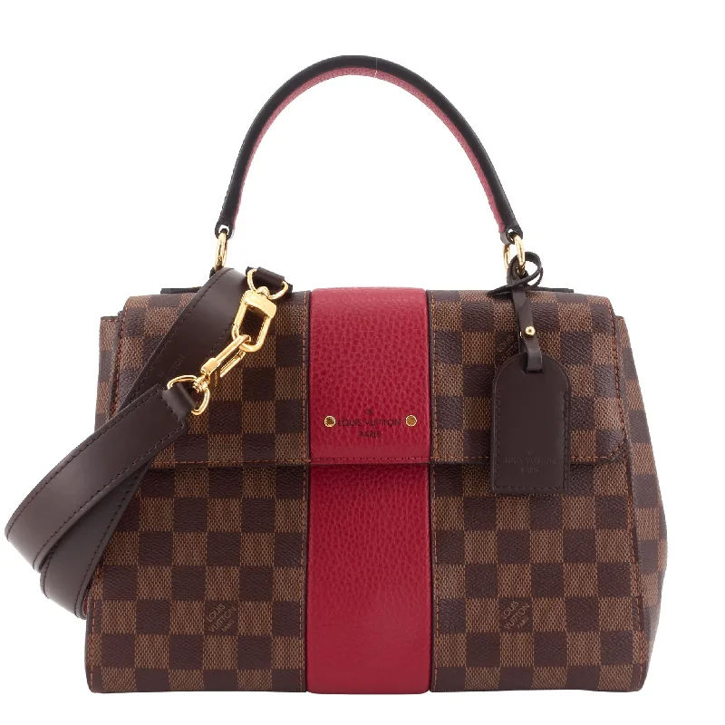 Louis Vuitton crossbody bags with a keychain holder for practicalityBond Street BB Damier Ebene Canvas Bag