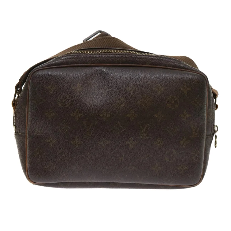 Louis Vuitton tote bags with a spacious interior and multiple pocketsLouis Vuitton Monogram Reporter PM Shoulder Bag M45254 LV Auth bs6703