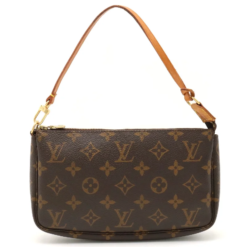 Louis Vuitton Alma bags featuring the signature top - handle designLouis Vuitton Monogram Pochette Accessory