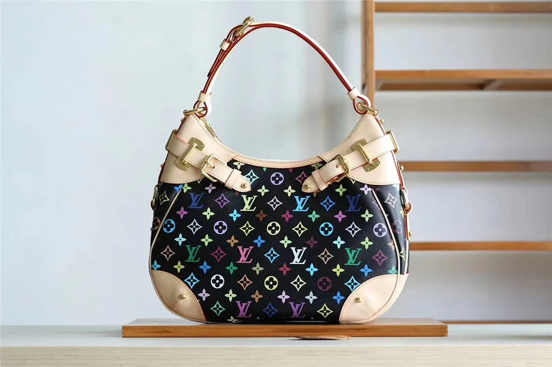 Louis Vuitton tote bags with a printed LV logo on the front for brand visibilityThe Franco Shops - Louis Vuittons  - 7698