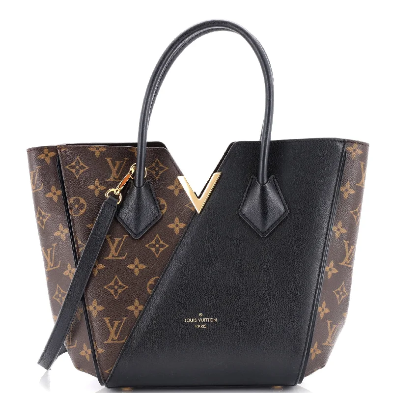 Louis Vuitton Twist bags with a contrast - colored interior for visual interestKimono Handbag Monogram Canvas and Leather PM