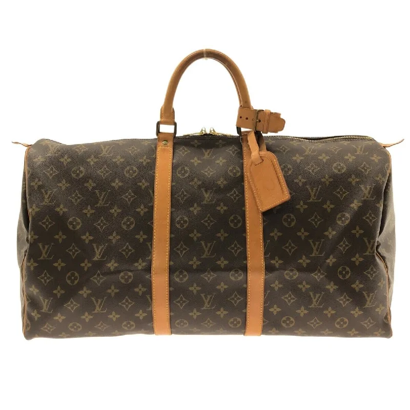 Louis Vuitton backpacks with a hidden back pocket for securityLouis Vuitton Boston Bag Monogram Keepall 55 M41424