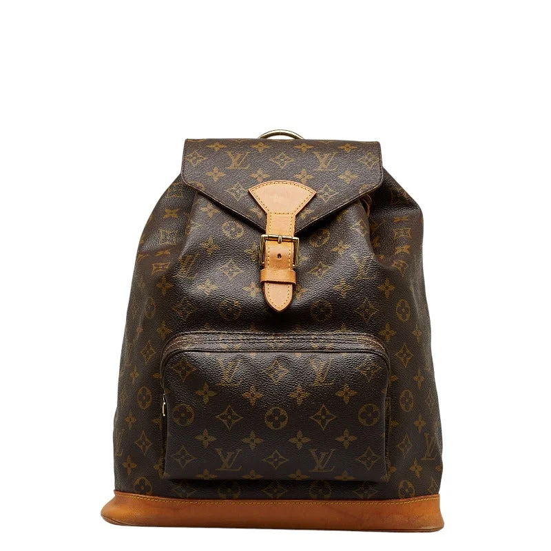 Louis Vuitton Alma bags with a leather - wrapped handle for a luxurious feelLouis Vuitton Monogram Monsouris GM Backpack M51135