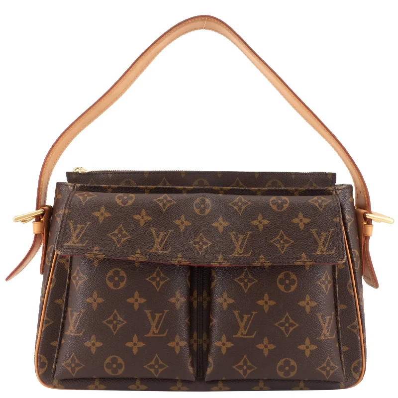 Louis Vuitton bags with a detachable mobile phone holder for convenienceViva Cite GM Monogram Canvas Bag