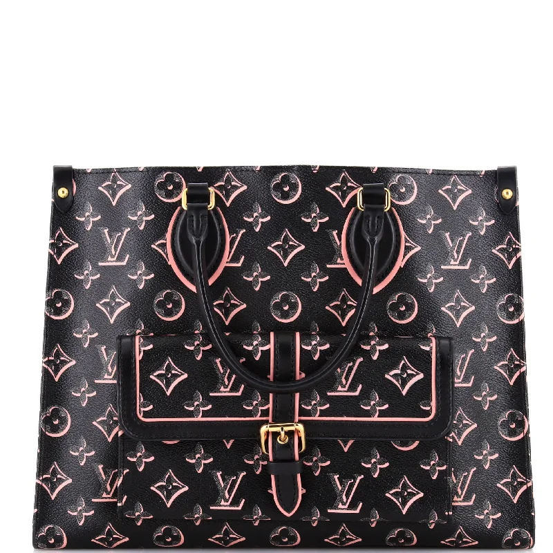 Louis Vuitton backpacks with a hidden back pocket for securityOnTheGo Tote Fall for You Monogram Canvas MM