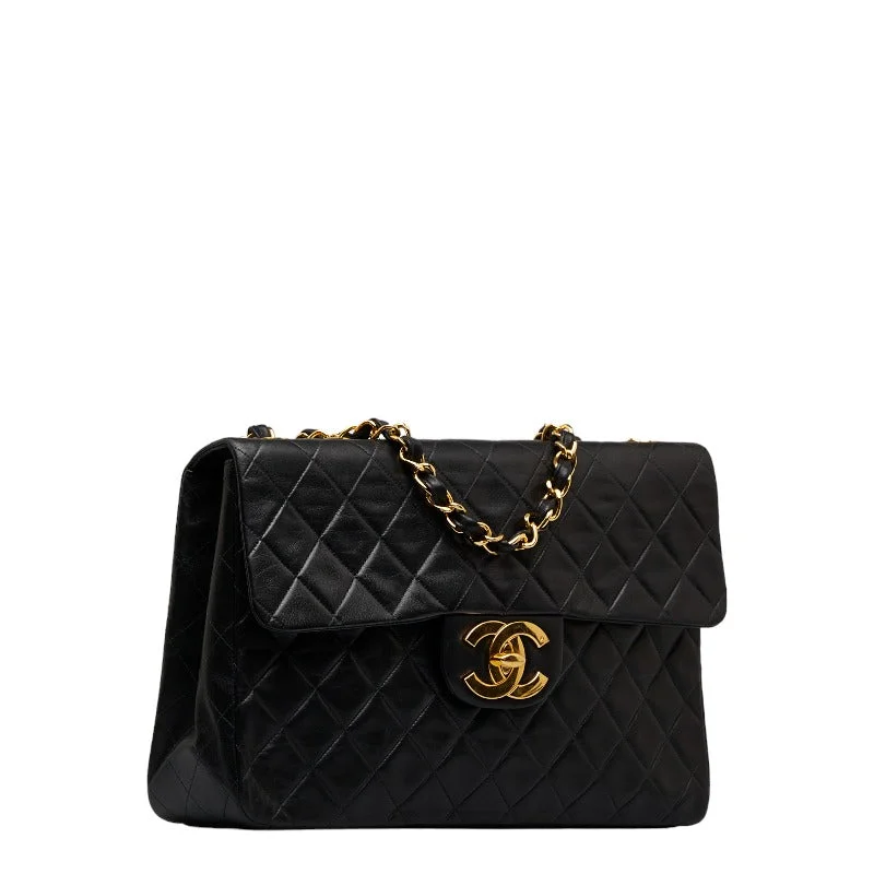 Chanel Classic Flap Bag for Evening PartyChanel Maxi Classic Single Flap Bag Leather Shoulder Bag in Good condition