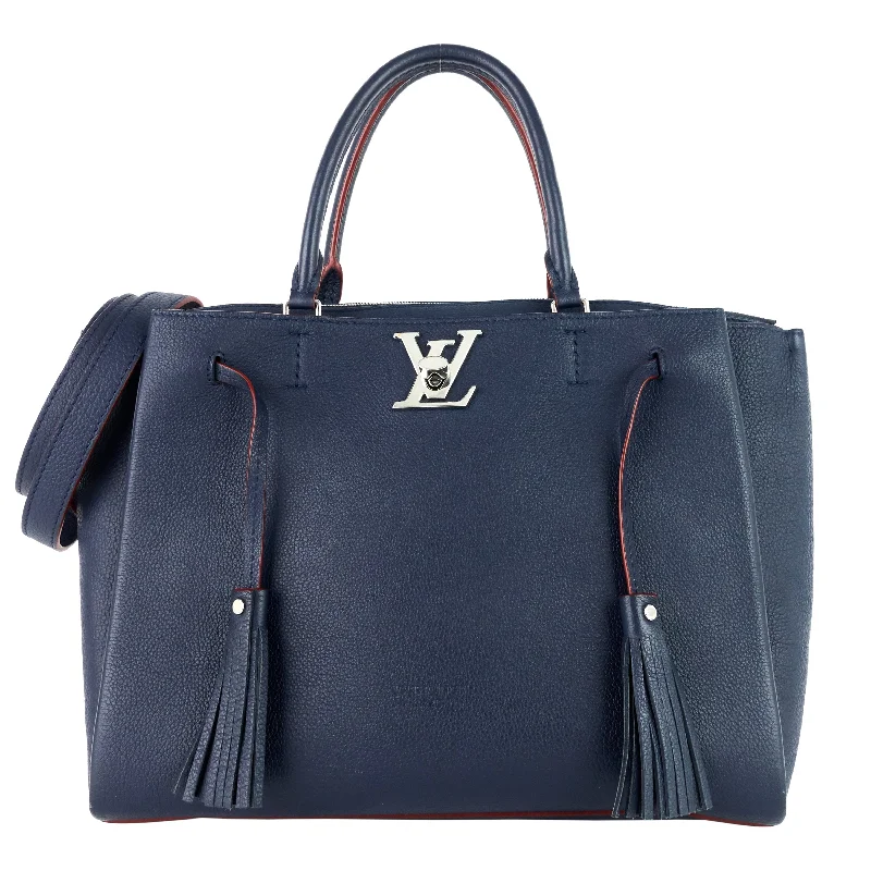 Louis Vuitton crossbody bags with adjustable shoulder straps for comfortLockMeTo MM Calfskin Leather Handbag