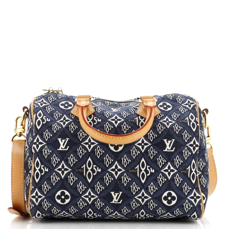 Louis Vuitton Speedy bags in monogram canvas for a classic lookSpeedy Bandouliere Bag Limited Edition Since 1854 Monogram Jacquard 25