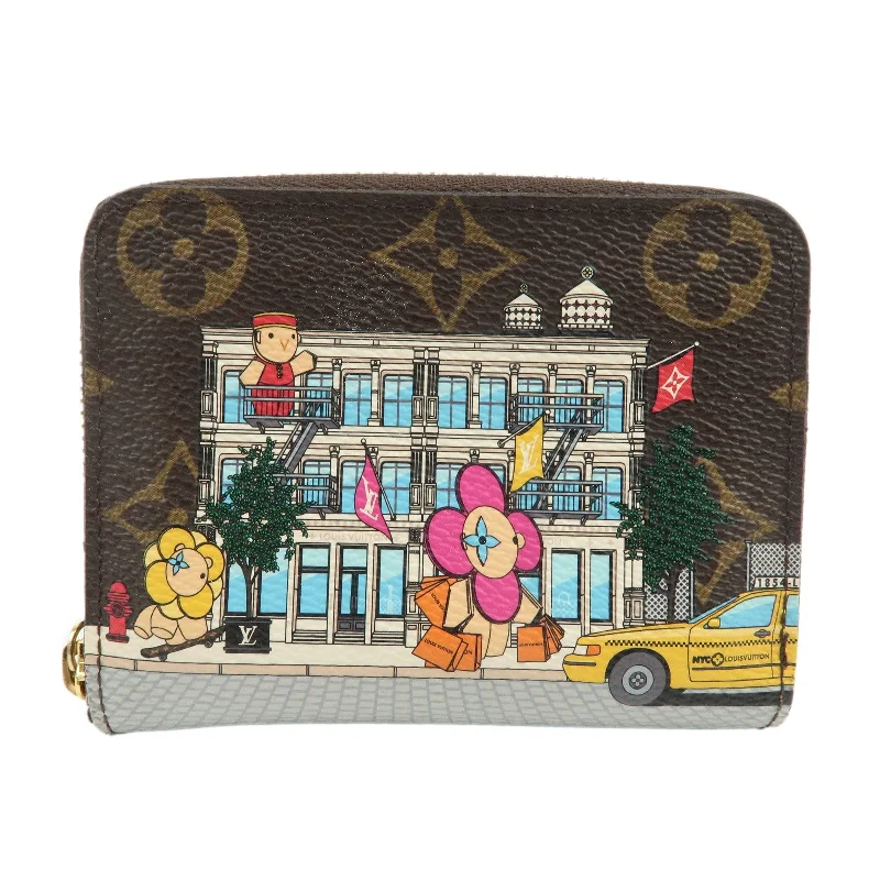 Louis Vuitton handbags with a beaded trim for a touch of glamourLouis Vuitton Monogram Zippy Coin Purse Wallet Vivienne M81629