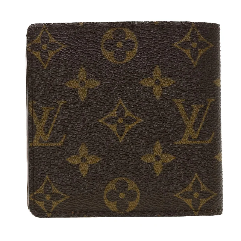 Louis Vuitton Twist bags with a contrast - colored interior for visual interestLouis Vuitton Monogram Portefeuille Marco Bifold Wallet M61675 LV Auth 43356