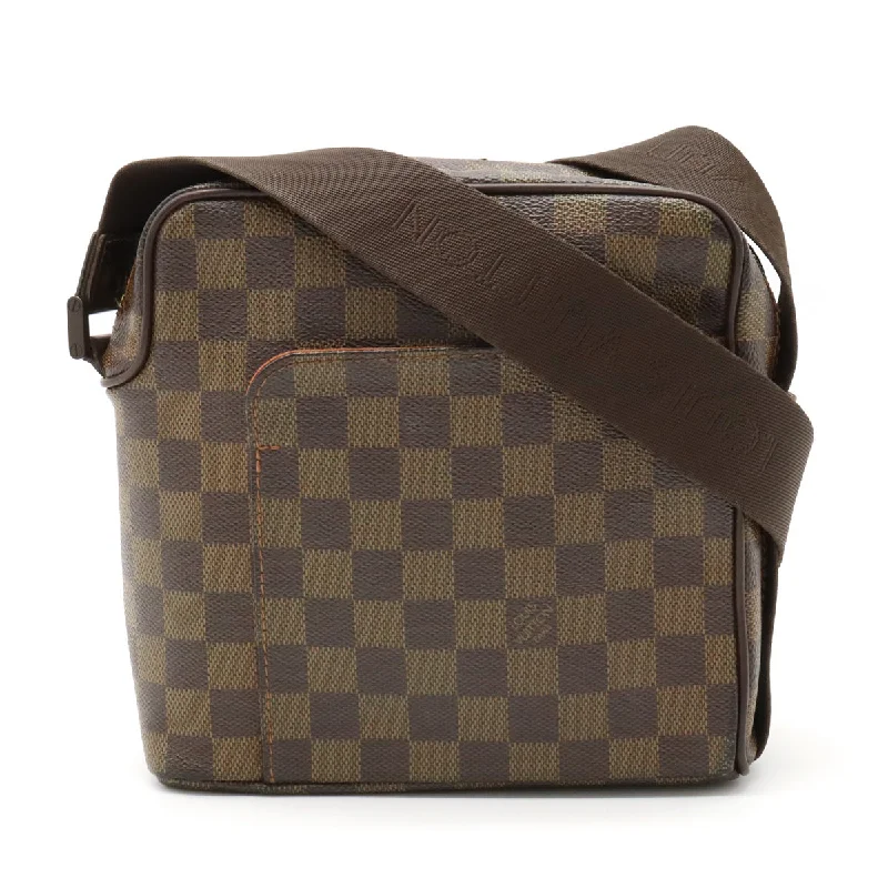 Louis Vuitton bags with a zip - around closure for enhanced securityLouis Vuitton Damier Olaf PM Crossbody Shoulder N41442