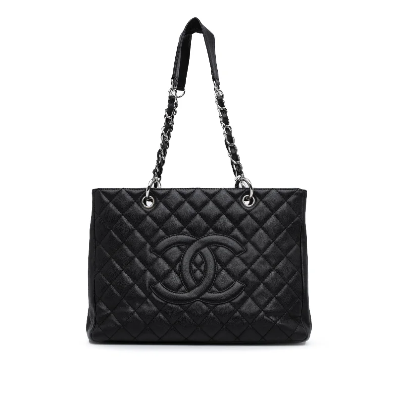 Chanel Limited Edition Handbag for CollectorsBlack Chanel Caviar Grand Shopping Tote