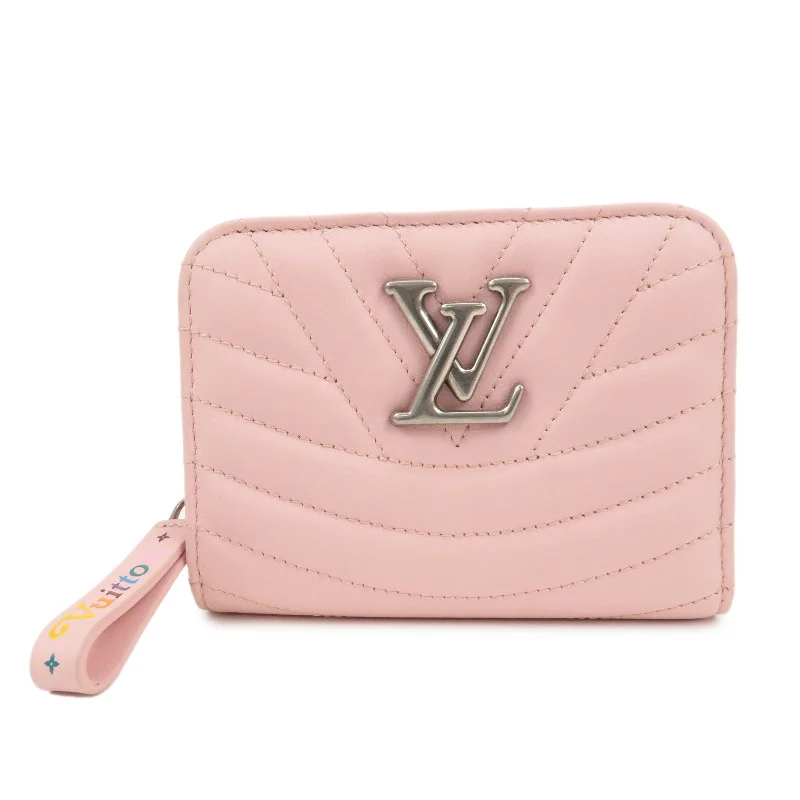 Louis Vuitton Capucines bags with smooth calfskin leather for luxuryLouis Vuitton New Wave Gypt Compact Wallet Smoothie Pink M63791