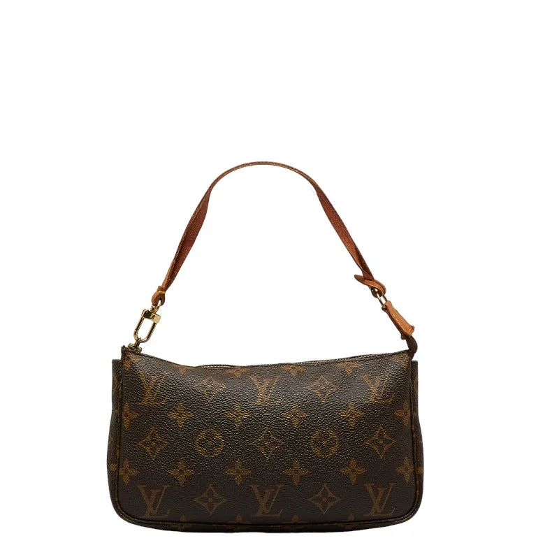 Louis Vuitton Alma bags with a monogram - embossed leather surfaceLOUIS VUITTON Pochette in Monogram M51980