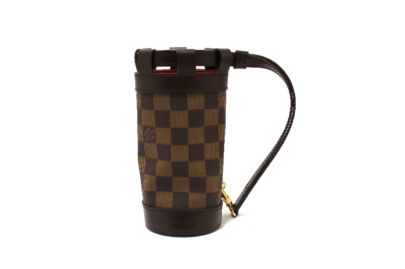 Ladies Louis Vuitton handbags with a detachable coin purse insideAuthentic NEW Louis Vuitton Damier Canvas Golf 2002 Hawaii Bottle Holder Bag