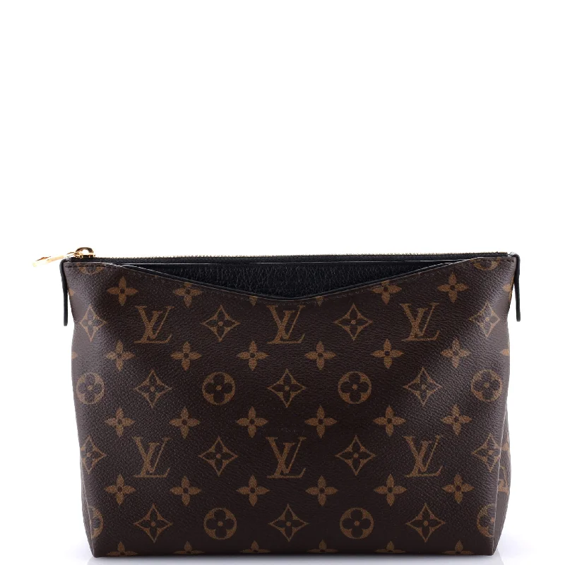 Louis Vuitton backpacks with a multi - pocket organization for functionalityPallas Beauty Case Monogram Canvas with Leather