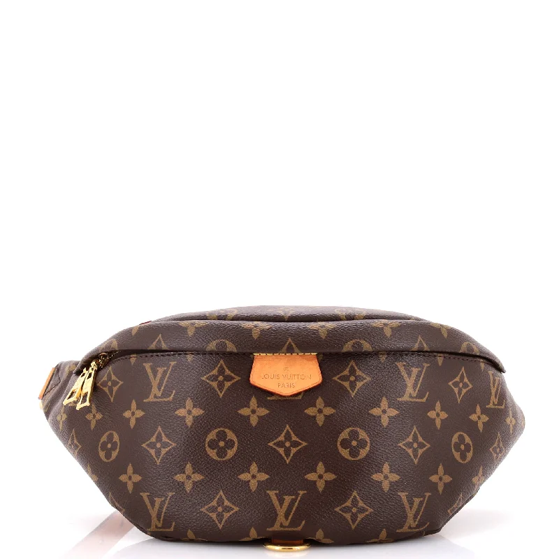 Louis Vuitton Petite Malle bags with a hard - shell structure for uniquenessBum Bag Monogram Canvas