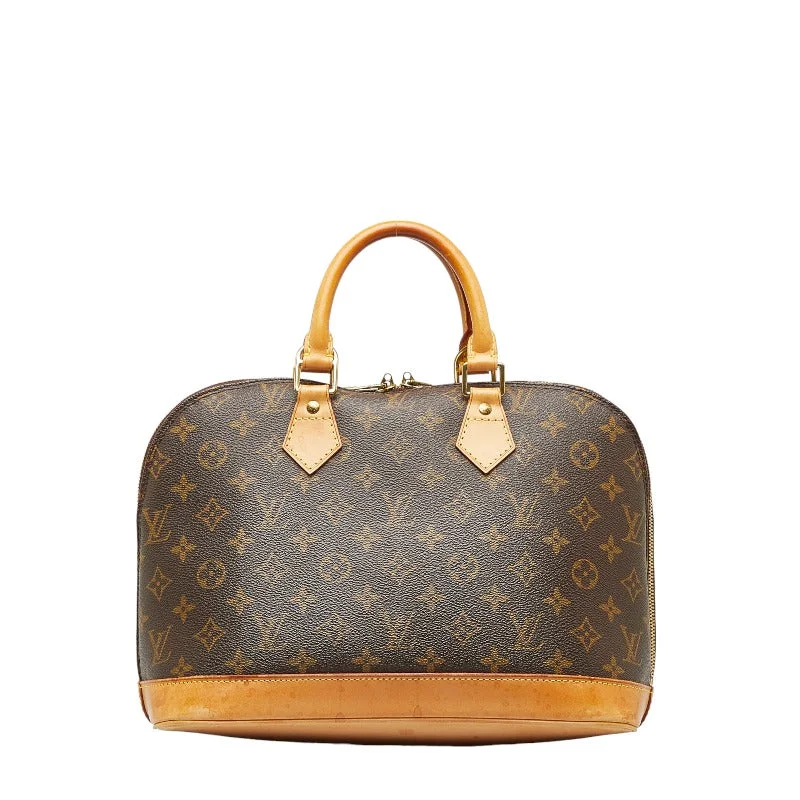 Louis Vuitton Twist bags with a contrast - colored interior for visual interestLouis Vuitton Monogram Alma PM Handbag M51130 Brown