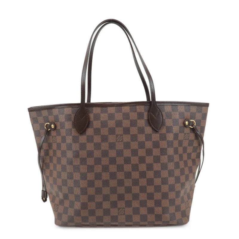 Louis Vuitton Alma bags with a monogram - embossed leather surfaceLouis Vuitton Damier Neverfull MM Tote Bag Shoulder Bag N41658