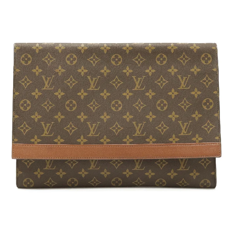 Louis Vuitton bags with a zippered interior pocket for better organizationLouis Vuitton Porto Envelope Document Case M51801