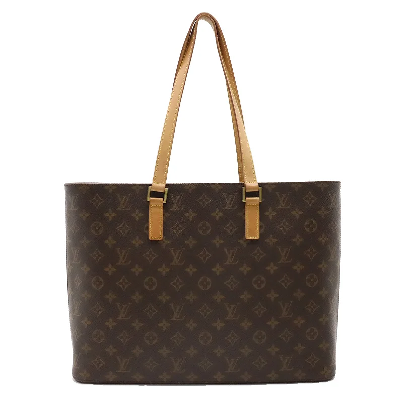 Louis Vuitton Petite Malle bags with a hard - shell structure for uniquenessLouis Vuitton Luco Tote Bag M51155