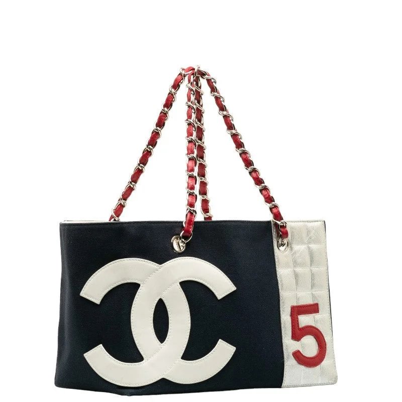 Chanel Lightweight Handbag for Daily ErrandsChanel N°5 Foil Quilted Shopping Tote Canvas Tote Bag in Good condition