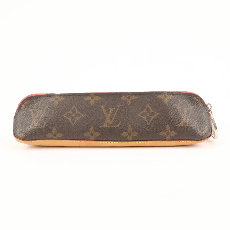 Louis Vuitton handbags with a back - zip pocket for storing valuablesLouis Vuitton Monogram Trousse Elizabeth Pen Case Rouge GI0009