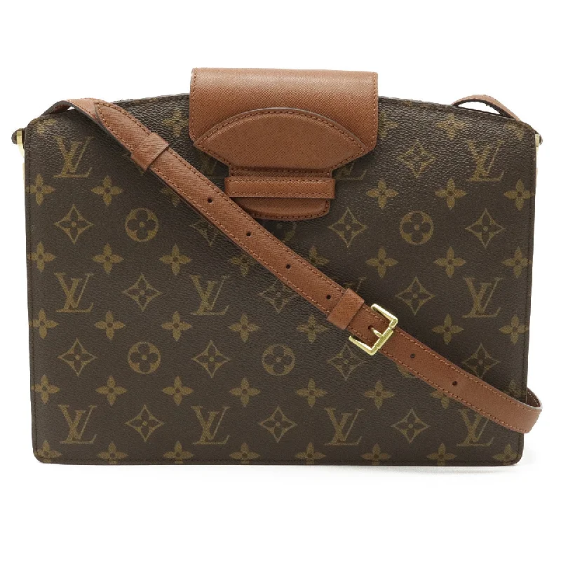 Louis Vuitton handbags with a beaded trim for a touch of glamourLouis Vuitton Monogram Courcel Crossbody Bag M51375