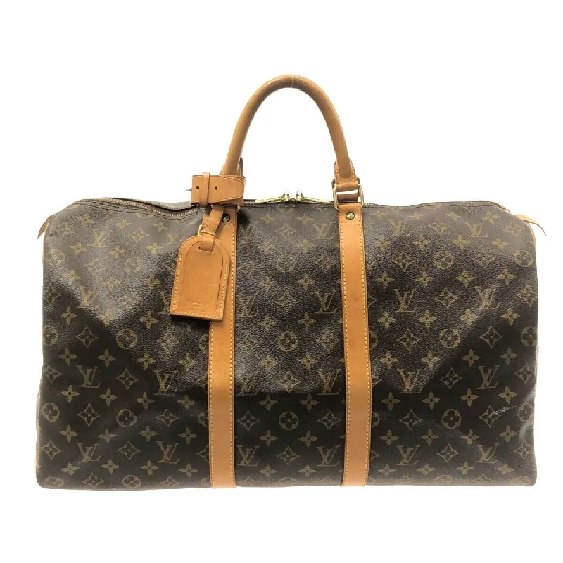 Ladies Louis Vuitton Capucines bags with a detachable shoulder strapLouis Vuitton Boston Bag Monogram Keepall 50 M41426