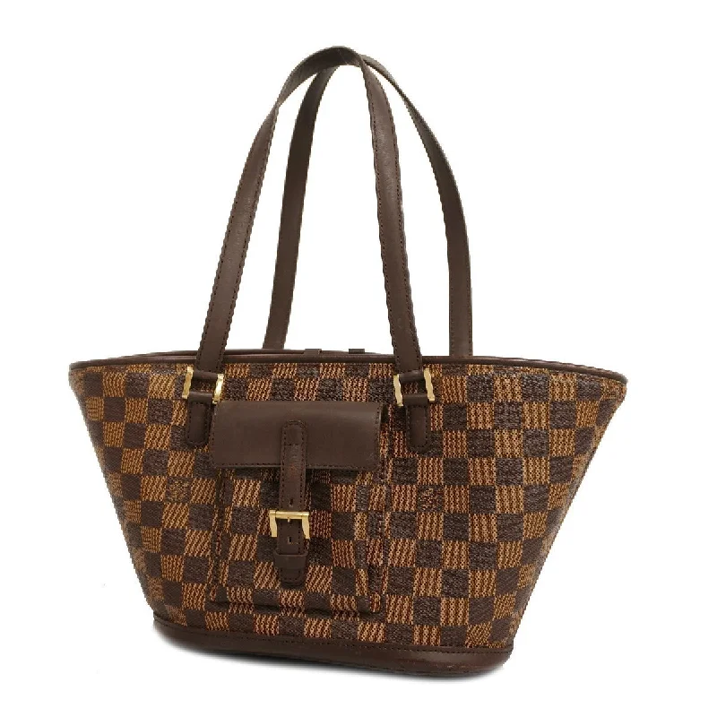 Louis Vuitton Alma bags with a leather - wrapped handle for a luxurious feelLouis Vuitton Handbag Damier Manosque PM N51121