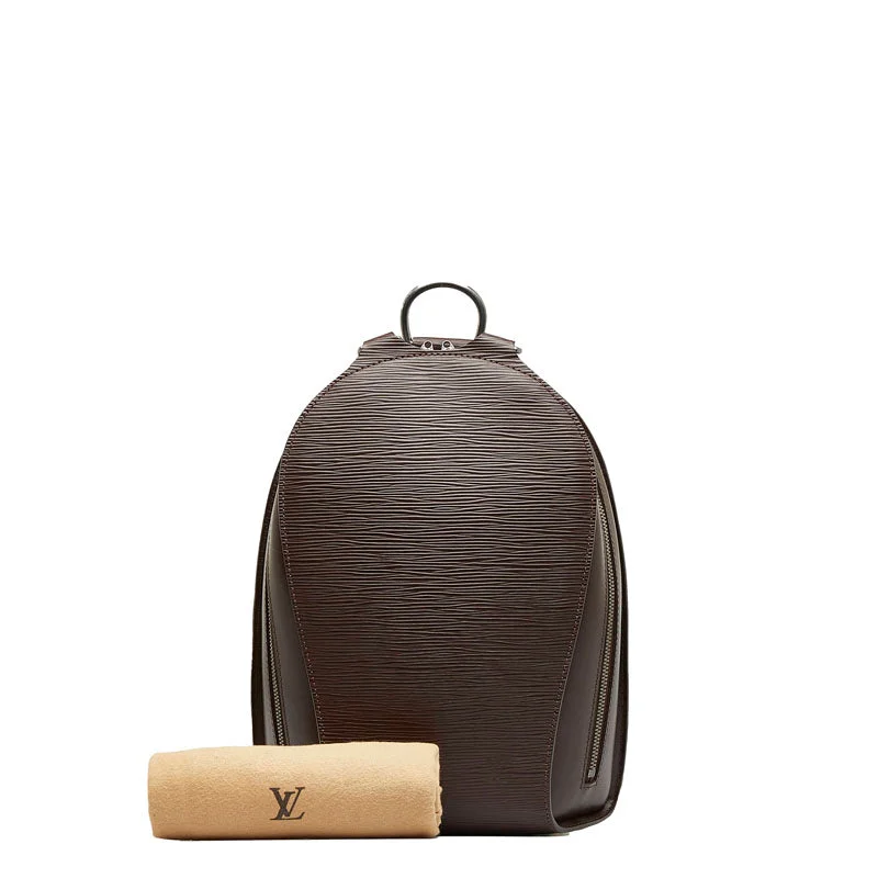 Louis Vuitton bags with a zippered interior pocket for better organizationLouis Vuitton Epi Mabillon Backpack Backpack M5223D Mocha Brown