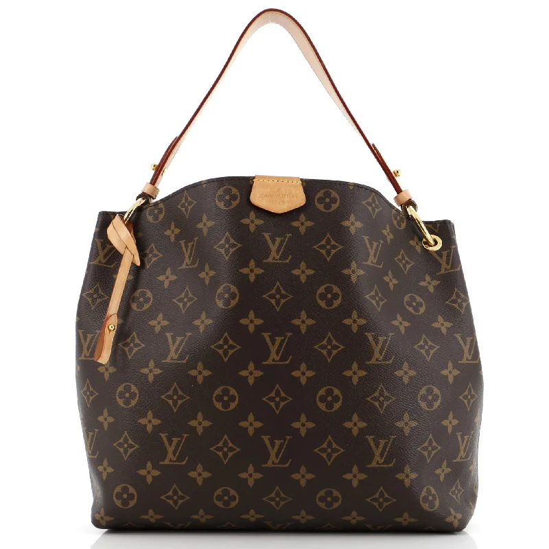 Ladies Louis Vuitton handbags with a detachable coin purse insideGraceful Handbag Monogram Canvas PM